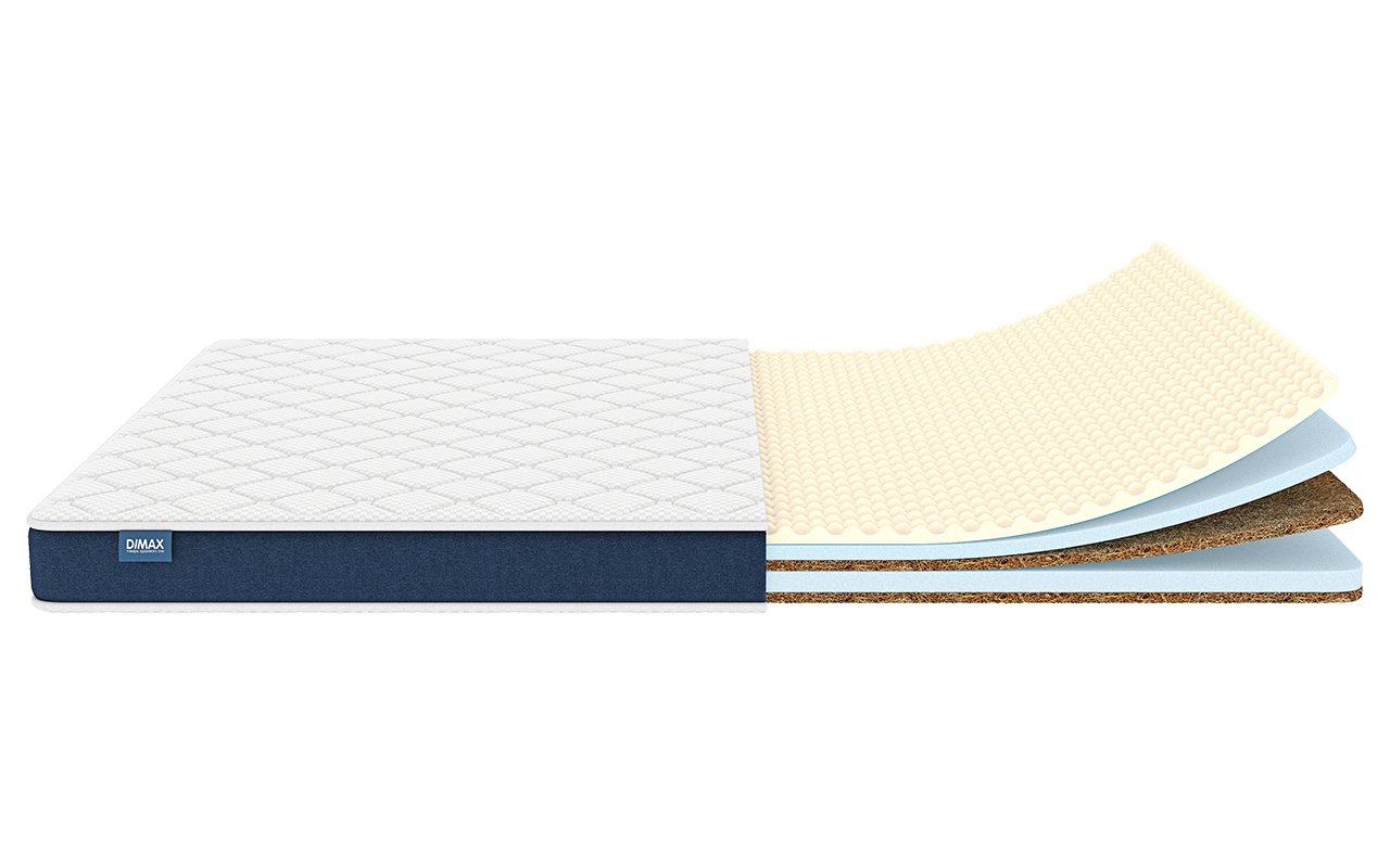 матрас Dimax Практик Медиум Массаж Лайт 1 Dimax Практик Медиум Массаж Лайт